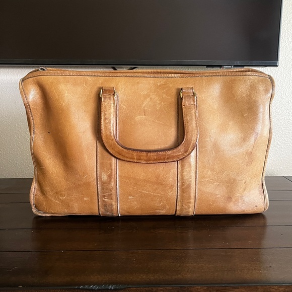 Coach Handbags - Authentic Coach Brown Handbag Briefcase – VINTAGE!
